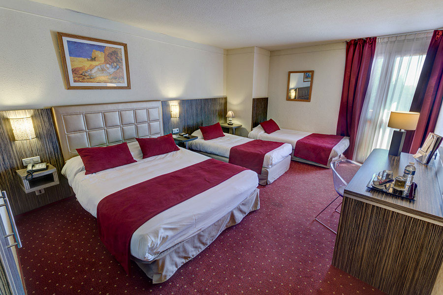 Nos Chambres Quadruples Best Western Hôtel Atrium***